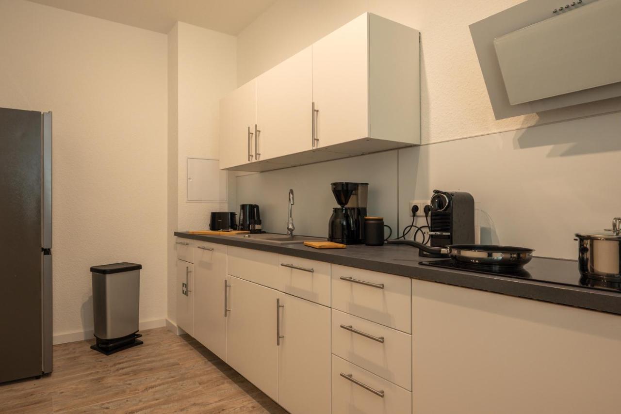 Maremar - Design Apartment - Luxus Boxspringbett - Zentral - Kueche - Arbeitsplatz - Highspeed Wlan Гера Екстериор снимка