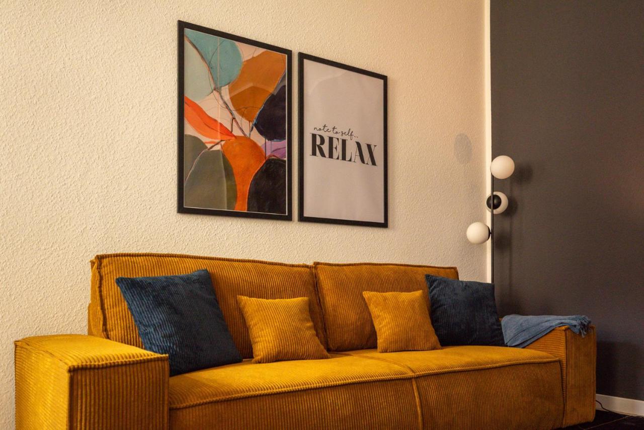 Maremar - Design Apartment - Luxus Boxspringbett - Zentral - Kueche - Arbeitsplatz - Highspeed Wlan Гера Екстериор снимка